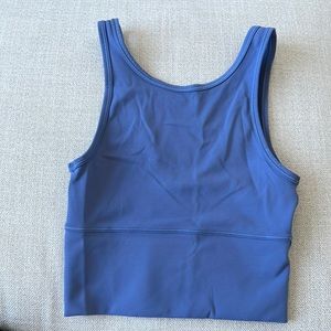 Lulu lemon blue tank top